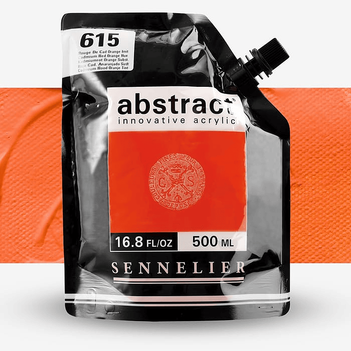 500 ml - Cad Red Orange Hue - 615 1