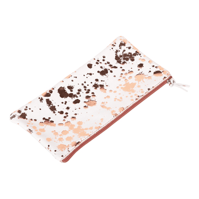 COSMICUIR Estuche plano 22x11cm Cobre