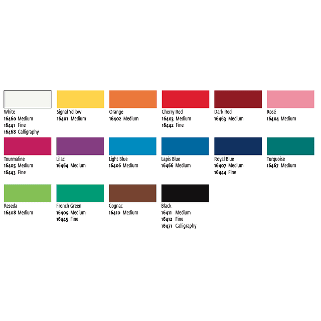 Marcadores Vidrio y Porcelana Classic - (24 Colores)