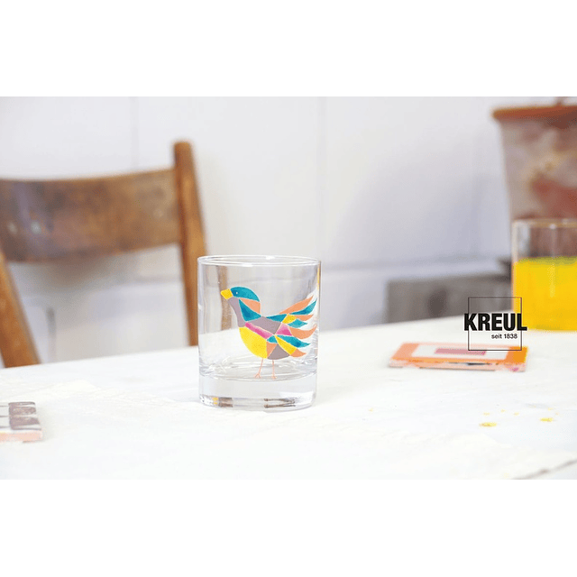 Pintura Vidrio y Porcelana "Transparente" - 20 ml