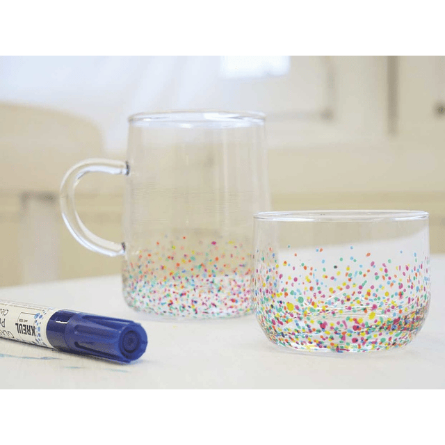 Marcador para vidrio y porcelana - Clear