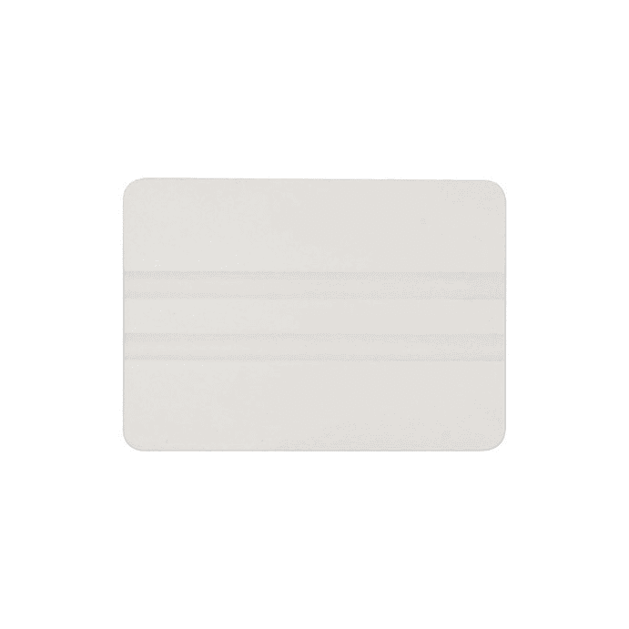  Espatula Plastico Blanca 10 x 7 cm 