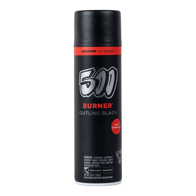 BURNER OUTLINE BLACK - 500ml 1