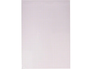 20 Hojas Papel Bristol Cuadriculado - 205g