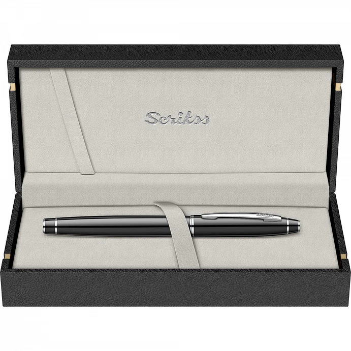 Pluma estilográfica Noble 35, Black, en estuche de lujo. 5