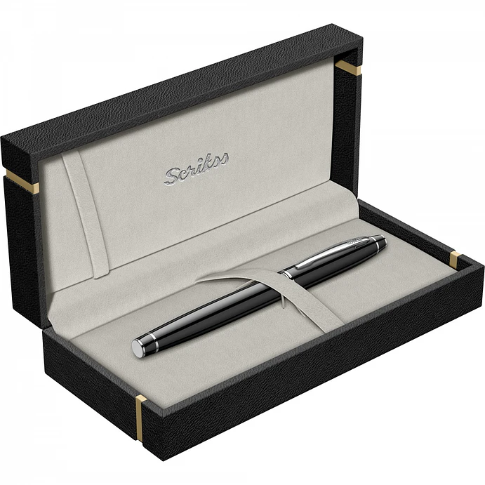 Pluma estilográfica Noble 35, Black, en estuche de lujo. 6