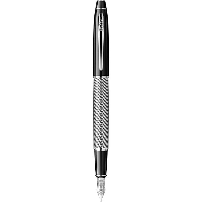 Pluma estilográfica Noble 35C, cromo negro. 1