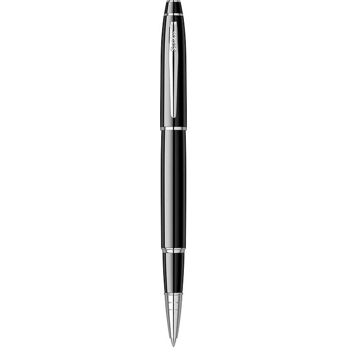 Bolígrafo Noble 35 Roller, acabado cromado negro 1