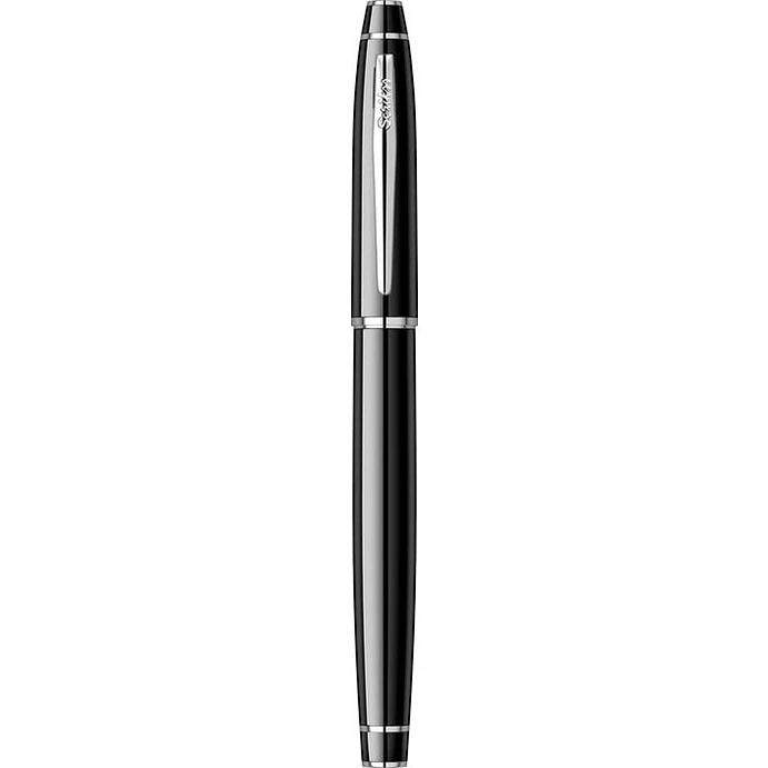 Bolígrafo Noble 35 Roller, acabado cromado negro 3