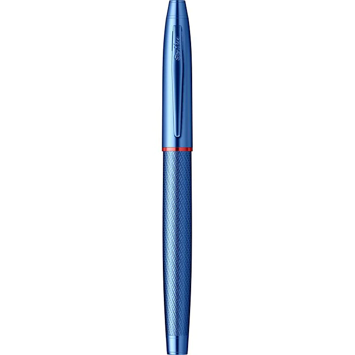 Bolígrafo Noble 35 Roller azul metálico 1