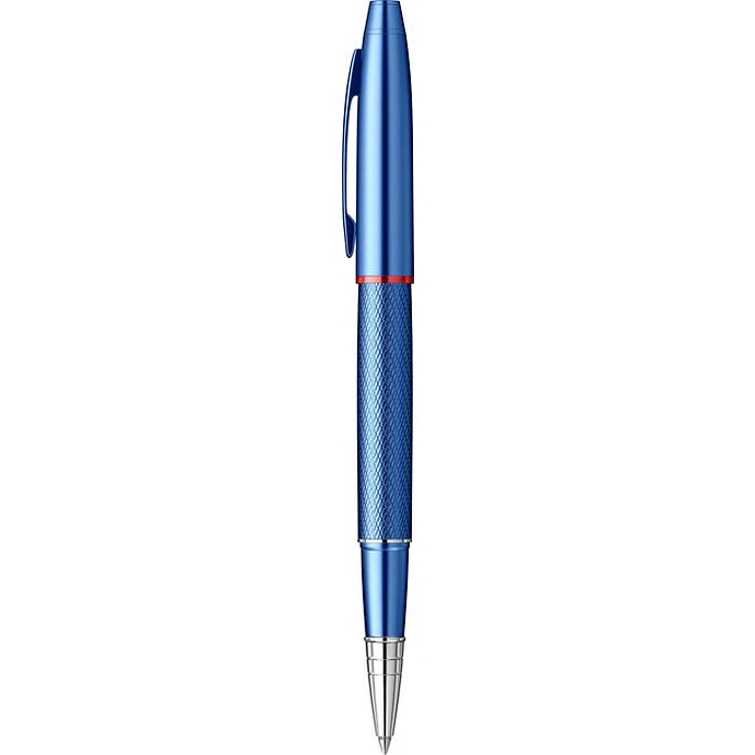 Bolígrafo Noble 35 Roller azul metálico 4