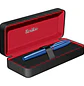 Bolígrafo Noble 35 Roller azul metálico - Miniatura 7