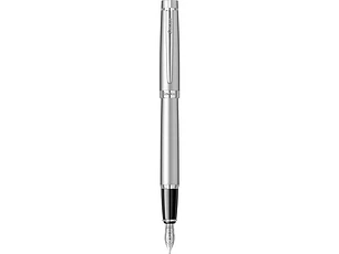 Pluma estilográfica Honour 38, plumín M, acabado cromado mate