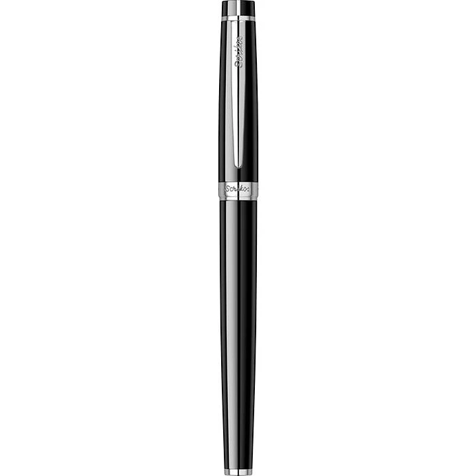 Pluma estilográfica Honour 38, plumín M, cromo negro 3