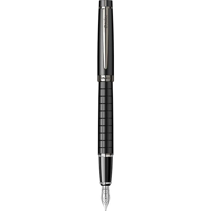 Pluma estilográfica Honour 38, plumín M, negro mate. 1