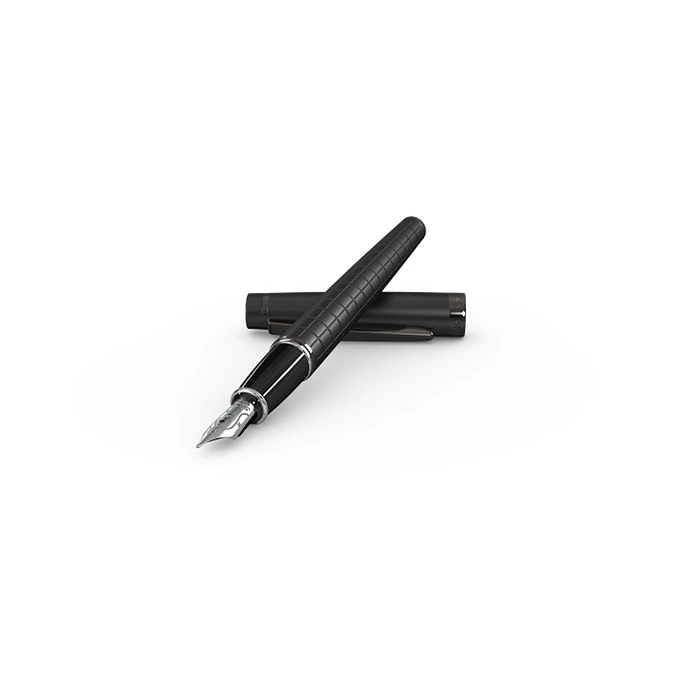 Pluma estilográfica Honour 38, plumín M, negro mate. 5