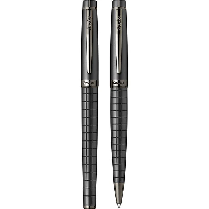 Juego de pluma estilográfica y bolígrafo Honour 38, plumín M, negro mate. 4