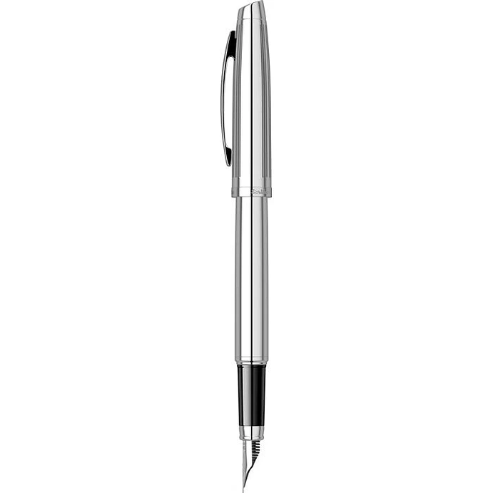 Pluma estilográfica Oscar 39, plumín M, cromada 3