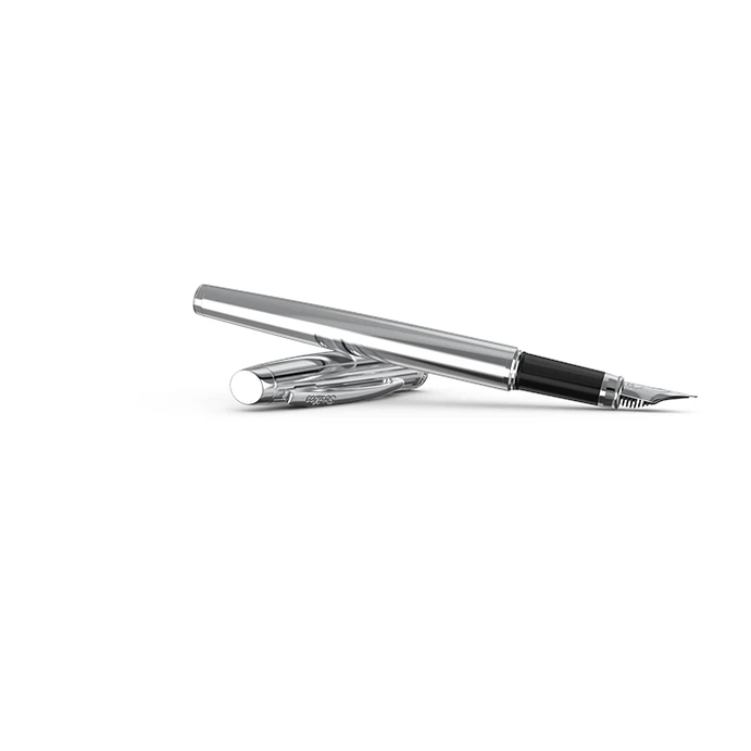 Pluma estilográfica Oscar 39, plumín M, cromada 5
