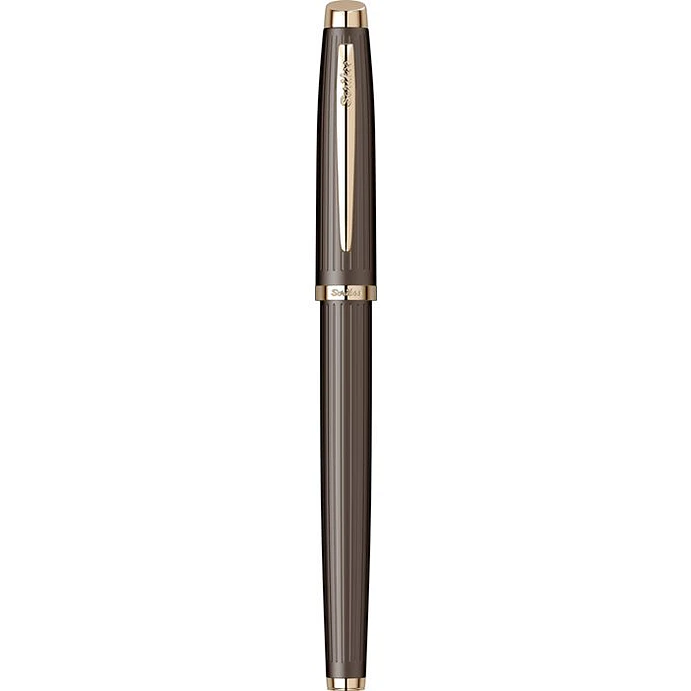 Pluma estilográfica Oscar 39 con plumín M, oro rosa. 2