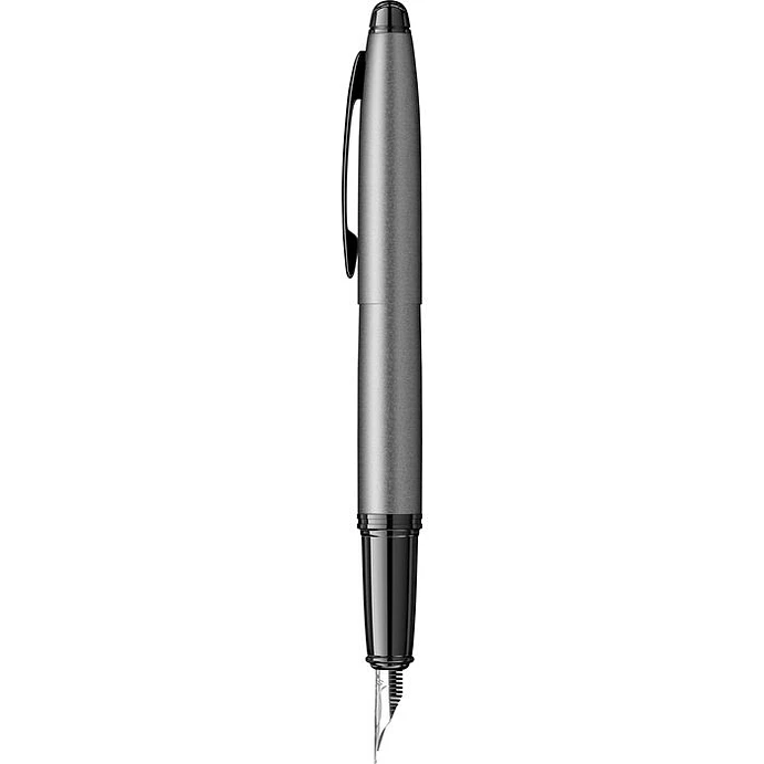 Pluma estilográfica Knight 88, plumín M, gris mate. 2
