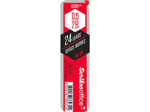 Minas 0.5 ó 0.7 mm / 2B o HB (Opciones) 24 minas