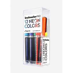 BrushmarkerPRO | 12 NEON Colors Set 