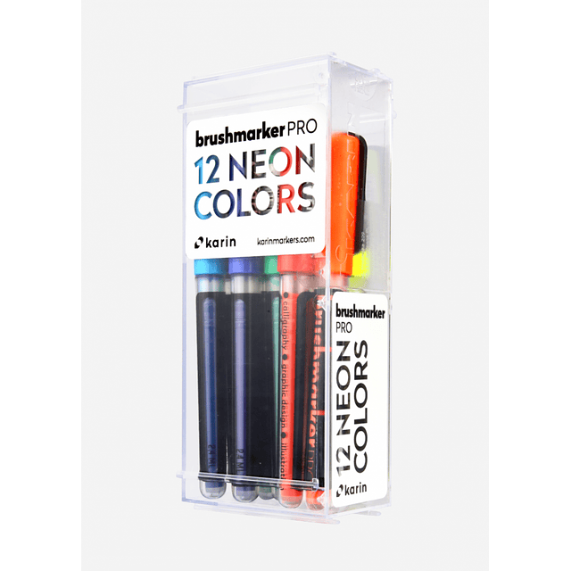 BrushmarkerPRO | 12 NEON Colors Set 