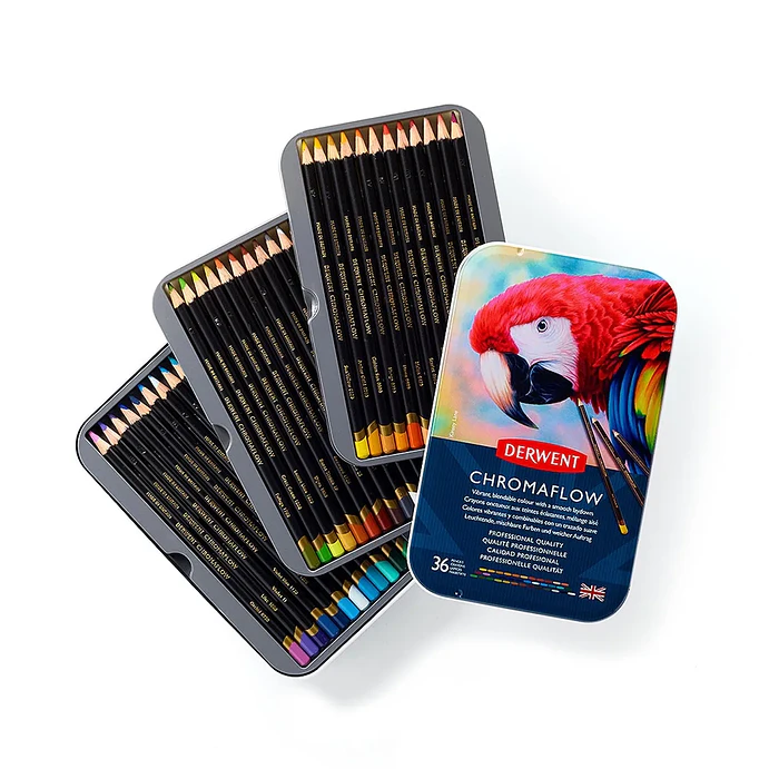 Derwent Chromaflow (Lápices de Colores Vibrantes) - Set de 36 4