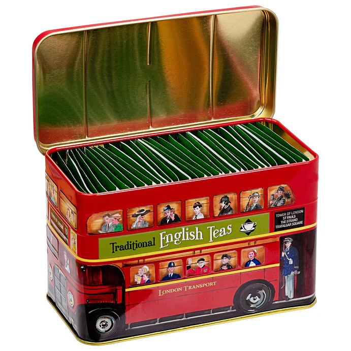 Best Of British 25 Bolsitas de té en lata metálica 4