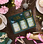 Vintage Victorian - Set de regalo de mini lata de té e infusor - Miniatura 1