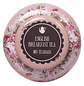 Caja de té con diseño floral vintage Rosa - 80 bolsitas de té English Breakfast - Miniatura 4