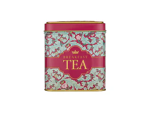 Lata de 32 bolsitas de té English Breakfast 