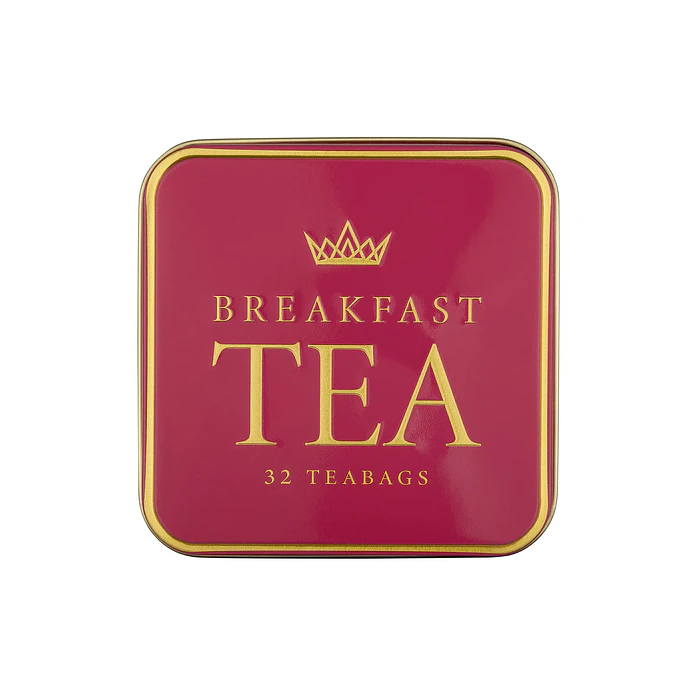 Lata de 32 bolsitas de té English Breakfast  2