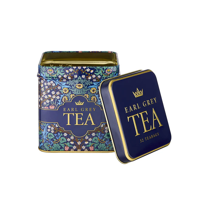 Lata de 32 bolsitas de té Earl Gray 3