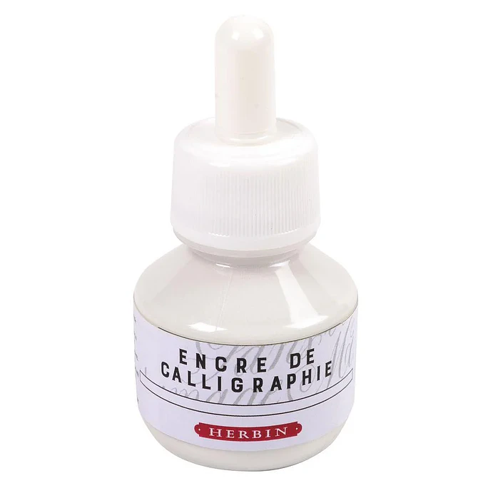 Tinta Caligráfica 15ml - Blanca 1
