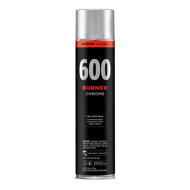  BURNER™ 600ml - Chrome