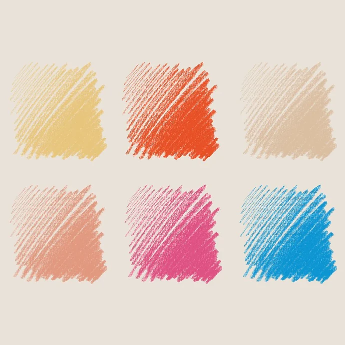 Lápices pastel Conté à Paris - Juego de 6 colores. Retrato 2