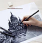 Lápices pastel Conté à Paris - Juego de 6 colores. 