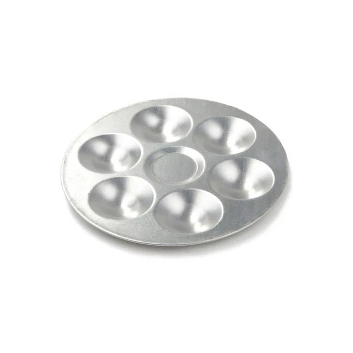 Paleta Circular De Aluminio Con 6 Cavidades ATL