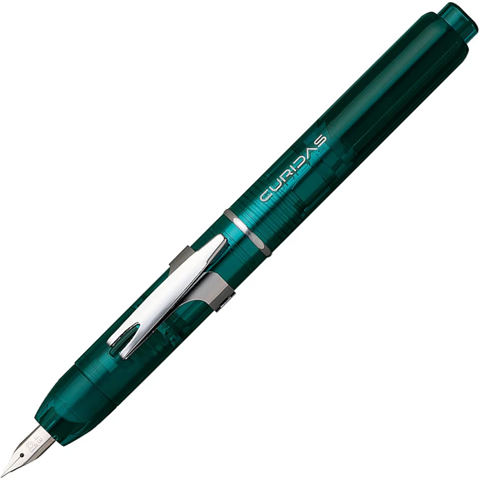 Platinum Curidas Fountain Pen - Urban Green 2