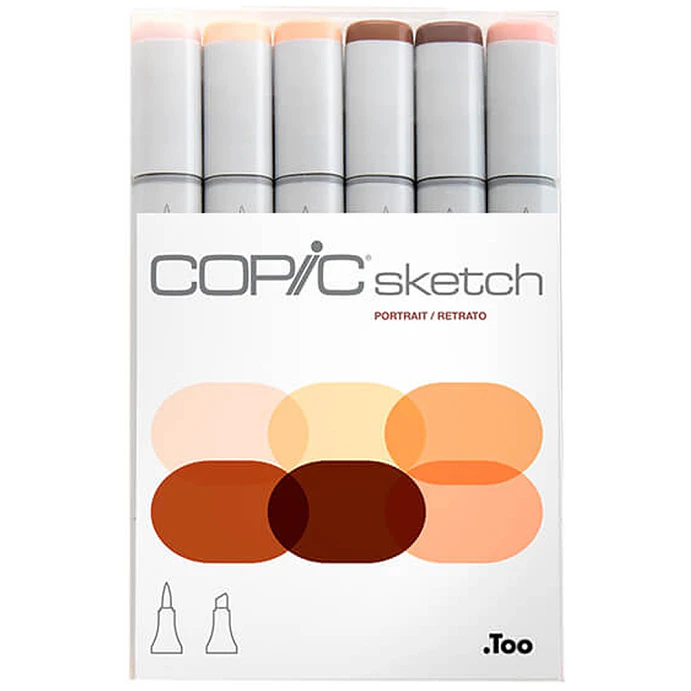 Copic Sketch Set de 6 - Retrato 1