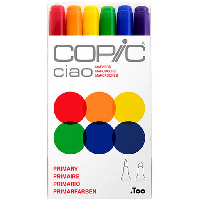 Copic Ciao Set de 6 - Primary 1