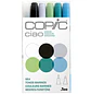 COPIC Ciao 6 color set Sea - Miniatura 1