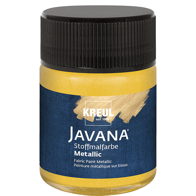 Pintura para telas efecto Metálicos y Glitter (5 tonos)