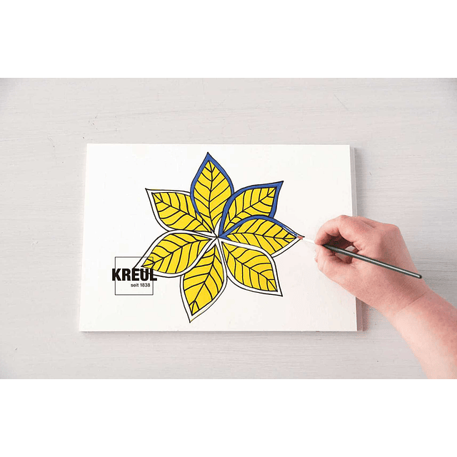 Kreul Papél Transfer - Color Amarillo 