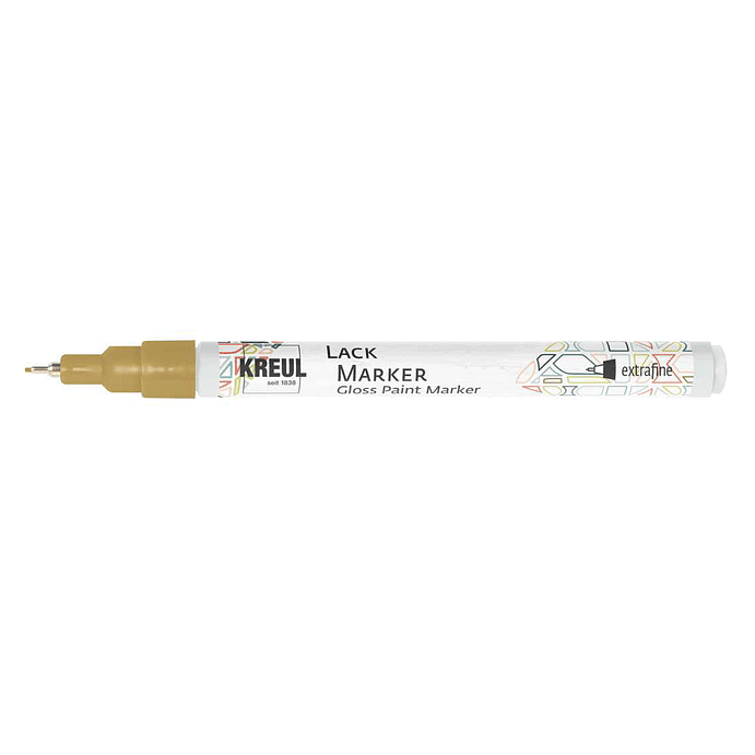 Marcador Permanente Lack Marker - Extra Fino (6 Colores) 1