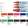 Marcador Permanente - Medio (12 Colores)
