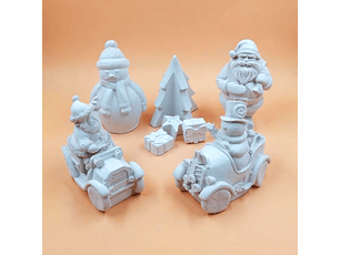 8 Adornos de Navidad II + PINTURA