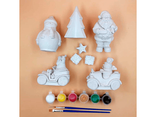 8 Adornos de Navidad II + PINTURA